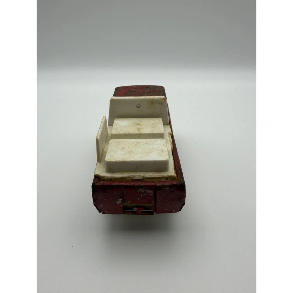 Vintage Buddy L Red Pickup Truck Diecast Toy Japan Mini Vehicle Car Playwear